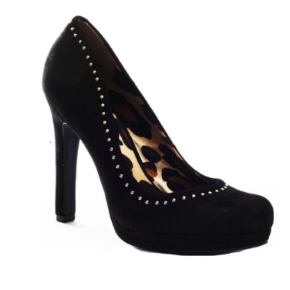 Jessica Simpson Debbie Platform Studded Pumps 7.5